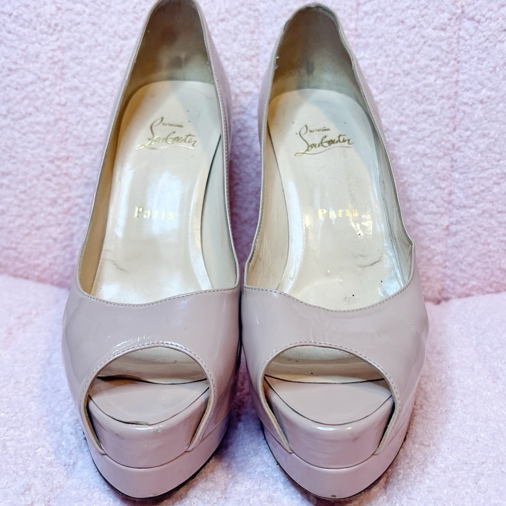 Christian Louboutin Nude Stilettos